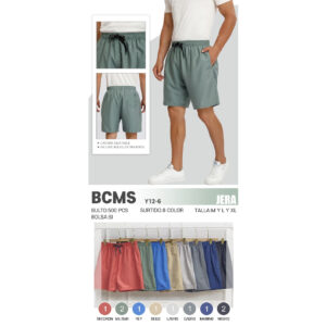 JERA-BCMS / BERMUDA BÁSICA PARA CABALLERO. Paquete 10pzs: $45 / 10 Paquetes: $43